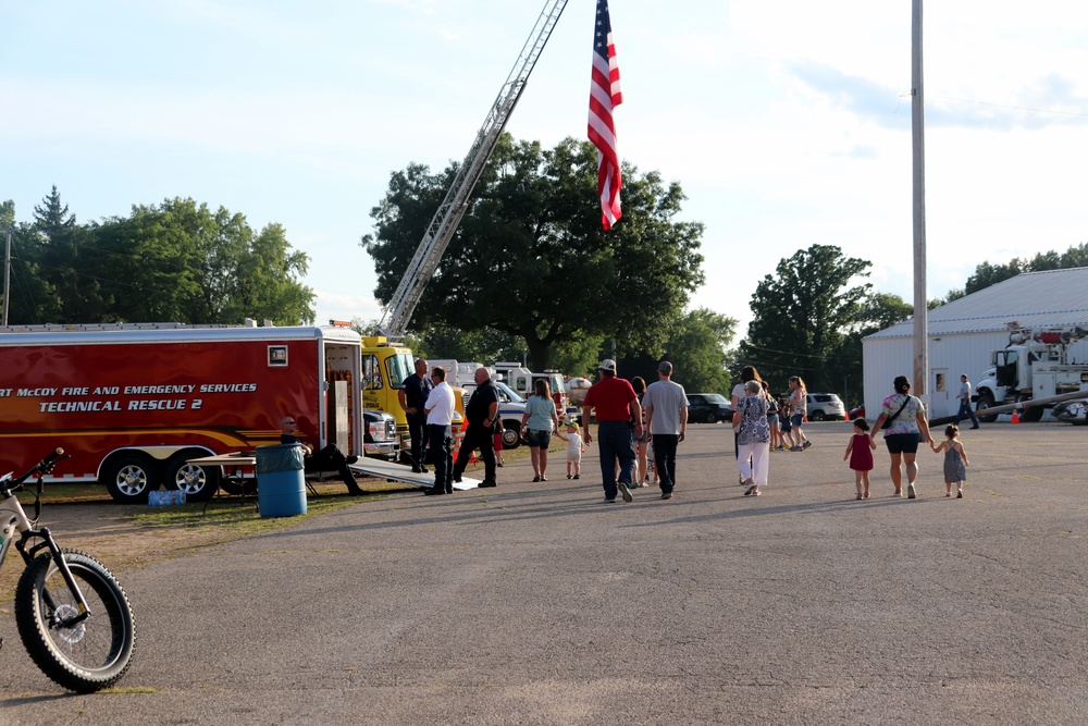 Fort McCoy supports two 2023 National Night Out events; supporting building first-responder relationships with local communities