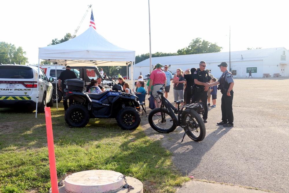 Fort McCoy supports two 2023 National Night Out events; supporting building first-responder relationships with local communities