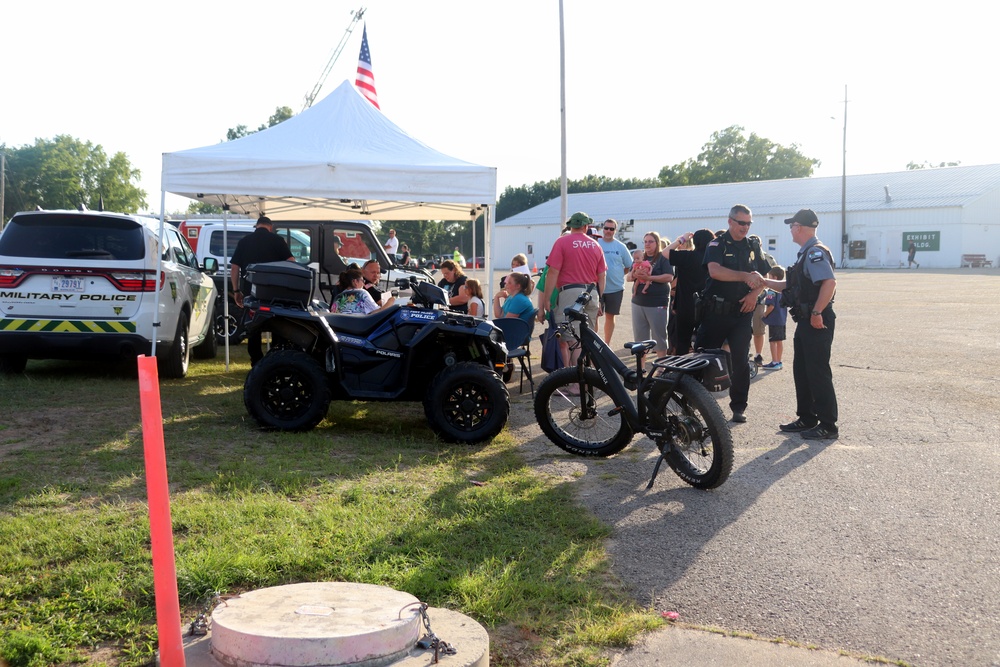 Fort McCoy supports two 2023 National Night Out events; supporting building first-responder relationships with local communities