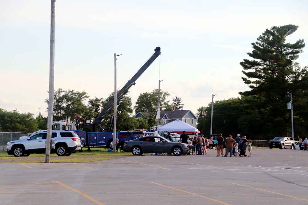 Fort McCoy supports two 2023 National Night Out events; supporting building first-responder relationships with local communities