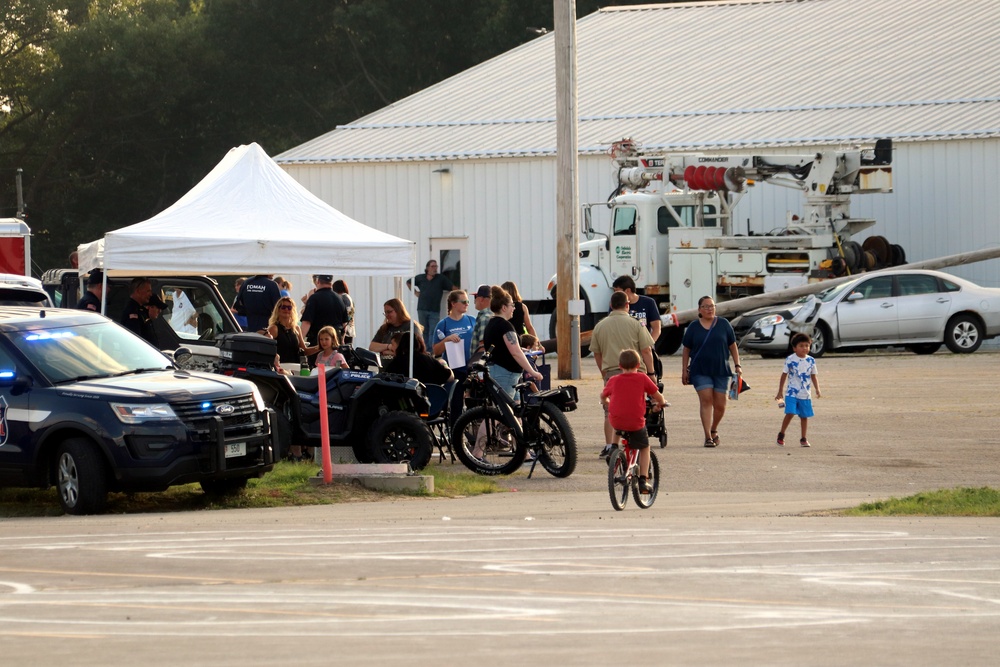 Fort McCoy supports two 2023 National Night Out events; supporting building first-responder relationships with local communities