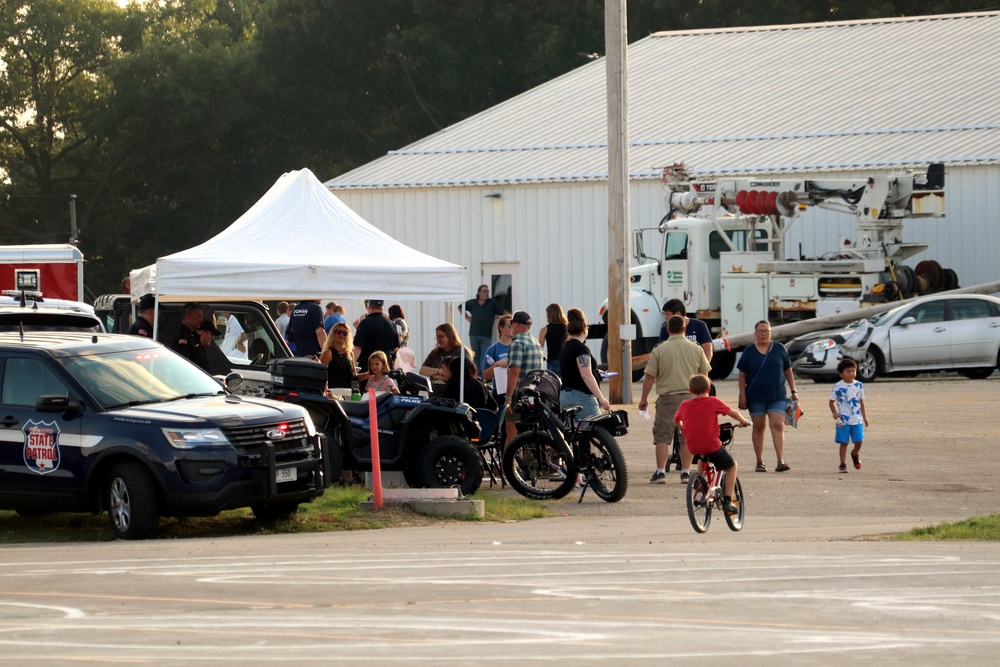 Fort McCoy supports two 2023 National Night Out events; supporting building first-responder relationships with local communities