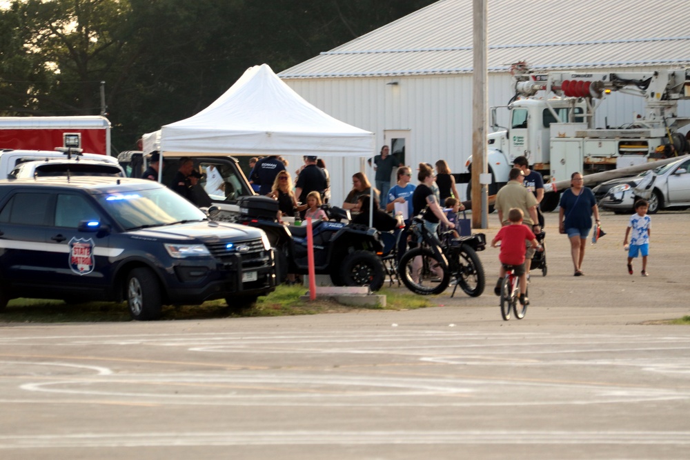 Fort McCoy supports two 2023 National Night Out events; supporting building first-responder relationships with local communities