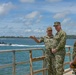 Adm. Grady learns about port operation on Naval Base Guam