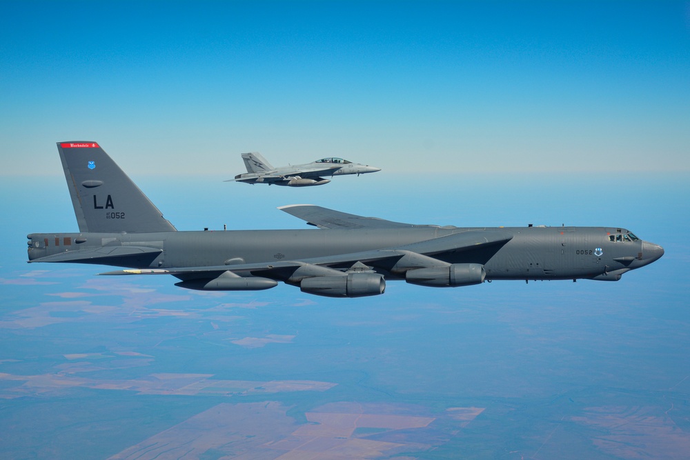 DVIDS - Images - USAF B-52H And RAAF F/A-18F At Talisman Sabre 23 ...