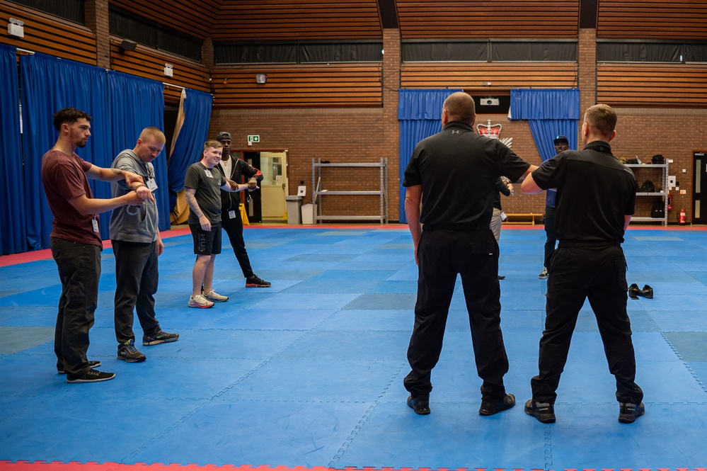 Strengthening Forces and Building Partnerships: 48th SFS Visits Suffolk Police HQ