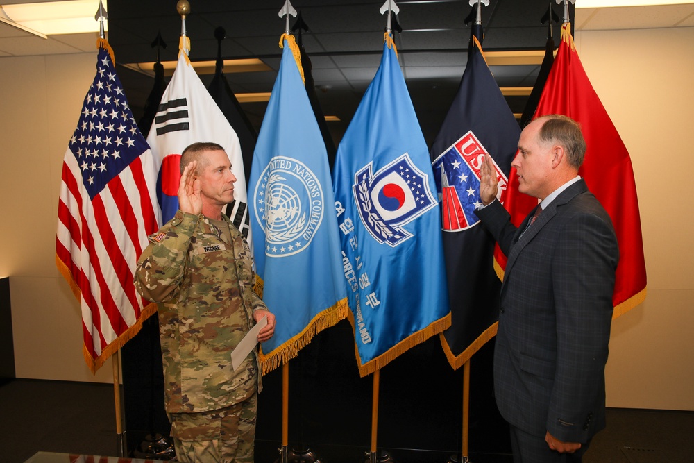 Newly Appointed Director for U.S. Forces Korea Resources and Assessments