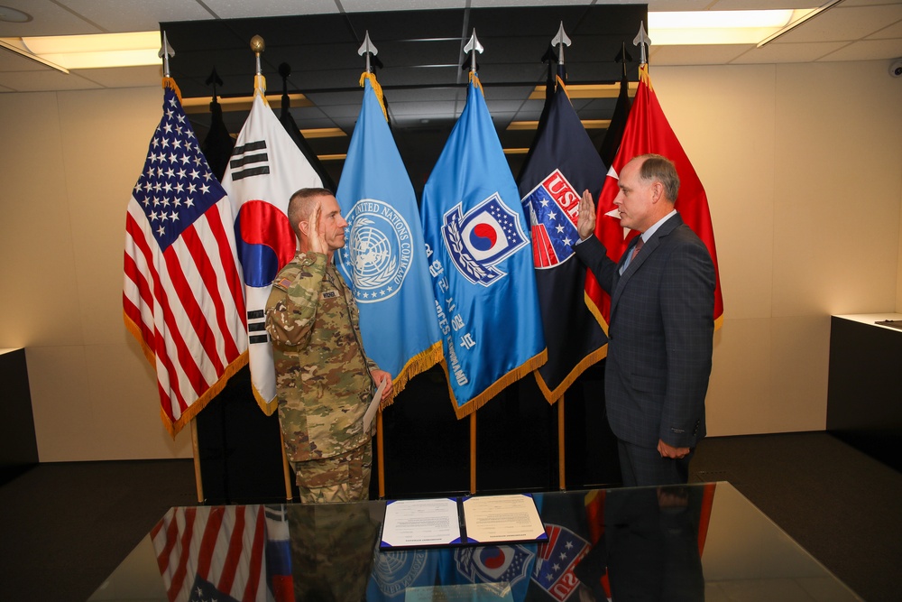 Newly Appointed Director for U.S. Forces Korea Resources and Assessments