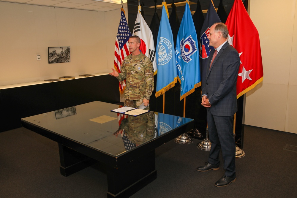 Newly Appointed Director for U.S. Forces Korea Resources and Assessments