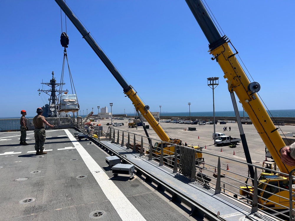 USNS Yuma Humanitarian Aid Mission