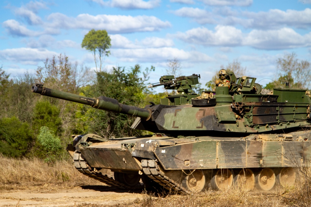 1AD maneuvers during Talisman Sabre 23