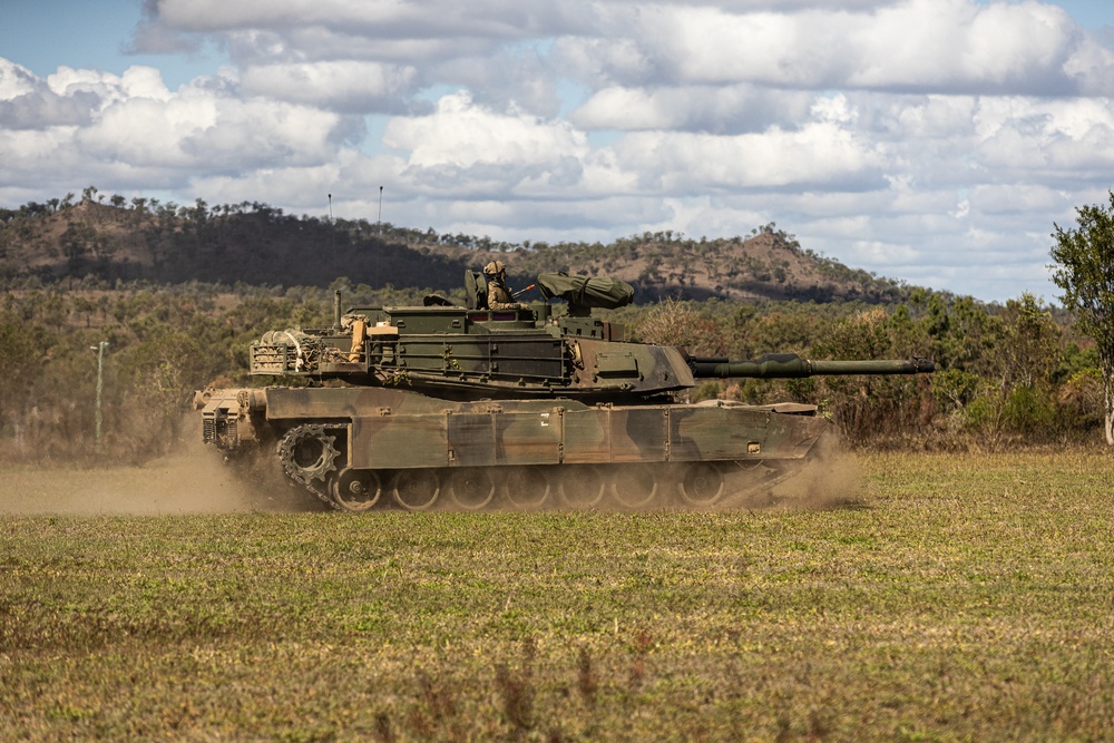 1AD maneuvers during Talisman Sabre 23