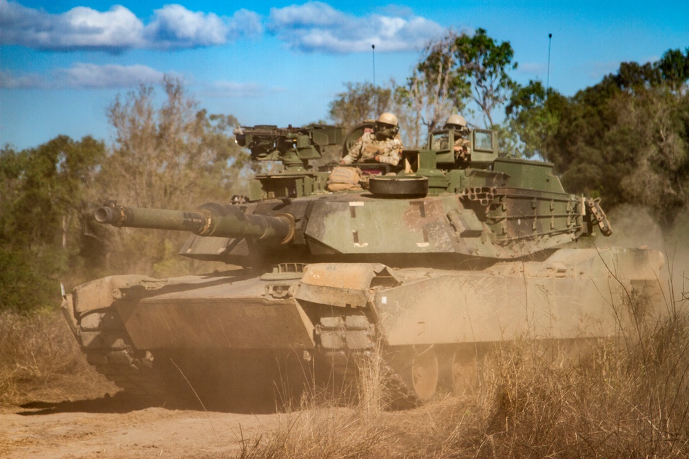 1AD maneuvers during Talisman Sabre 23