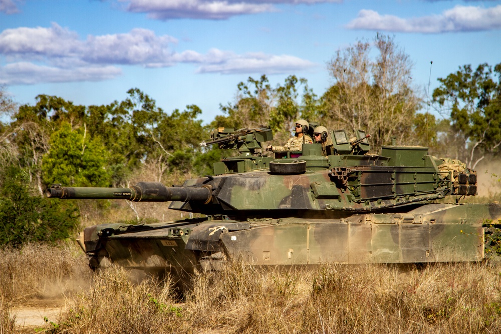 1AD maneuvers during Talisman Sabre 23