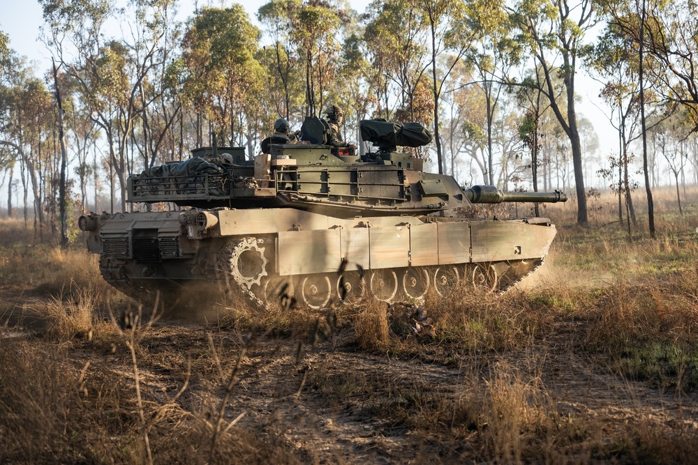 1AD maneuvers during Talisman Sabre 23