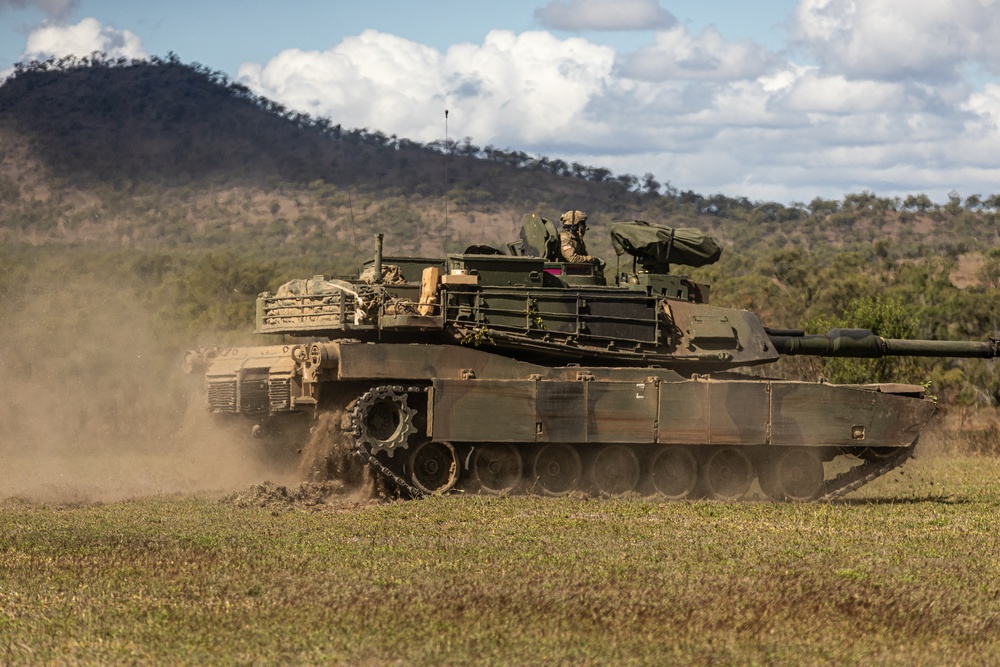 1AD maneuvers during Talisman Sabre 23