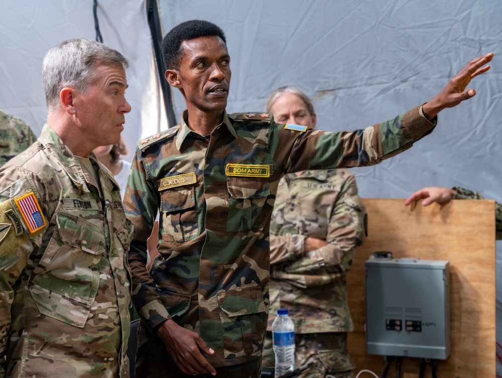 Asst. Secretary Maier and Gen. Fenton visit East Africa