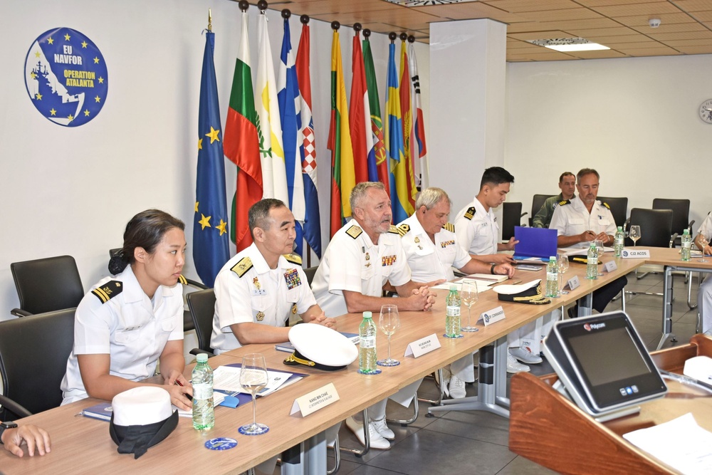 CMF Task Force Commander Visits EUNAVFOR Headquarters in Spain