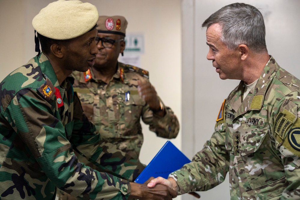 Asst. Secretary Maier and Gen. Fenton visit East Africa