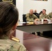 U.S. Army VCoS Visits With Army Recruiters