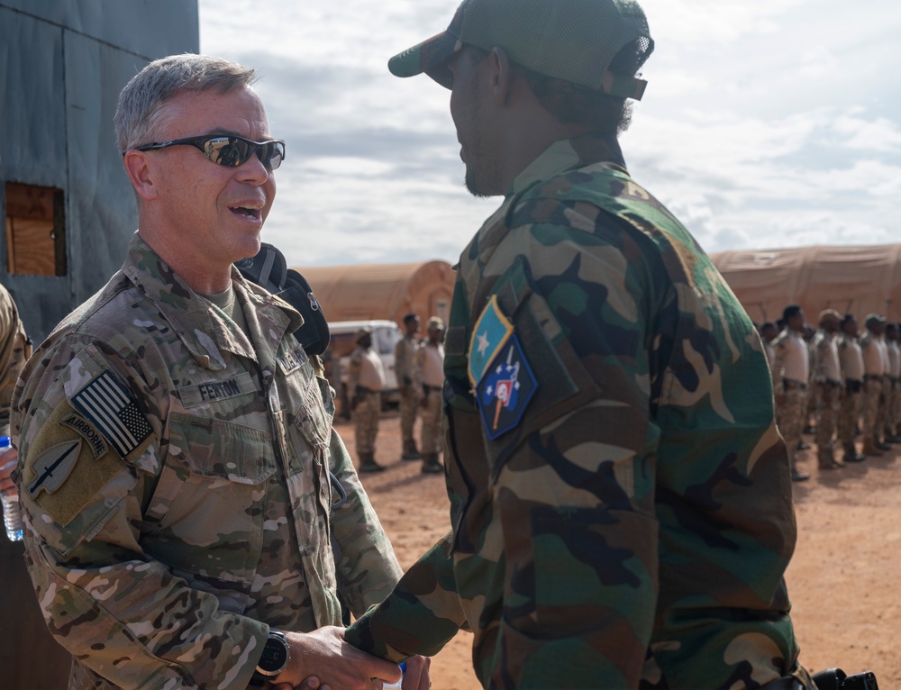 Asst. Secretary Maier and Gen. Fenton visit East Africa