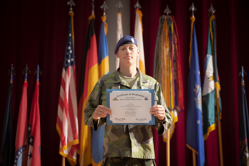 NCOA Basic Leader Course Graduation