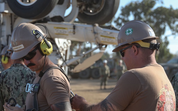 Waterfront Construction Companies CTX Quay Wall Pile Cap Project
