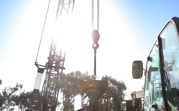 Waterfront Construction Companies CTX Quay Wall Pile Cap Project.