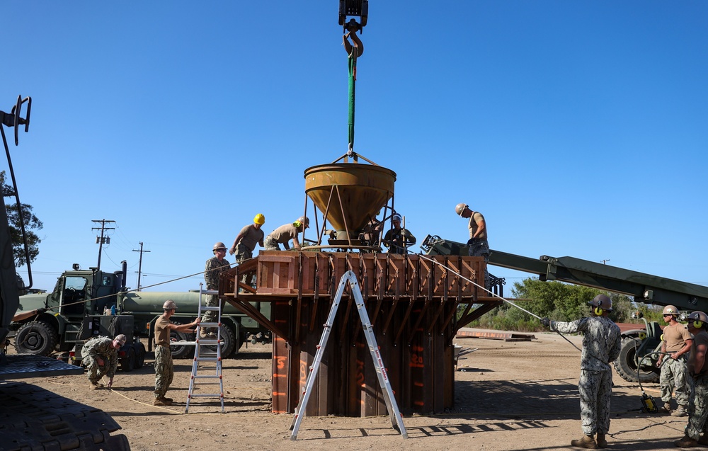 Waterfront Construction Companies CTX Quay Wall Pile Cap Project.