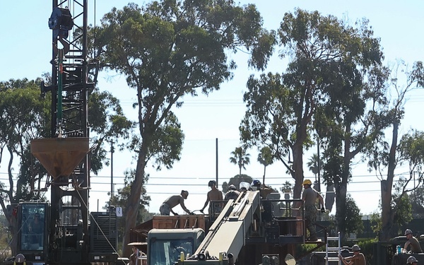 Waterfront Construction Companies CTX Quay Wall Pile Cap Project.