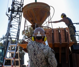 Waterfront Construction Companies CTX Quay Wall Pile Cap Project.
