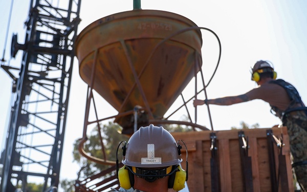 Waterfront Construction Companies CTX Quay Wall Pile Cap Project.