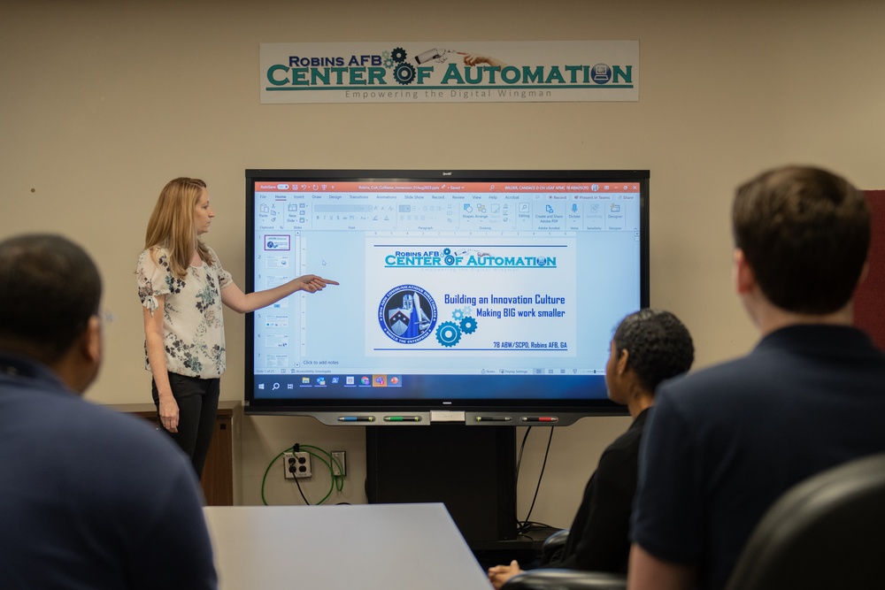 Robins Center of Automation seeks personnel interested in learning automation tools