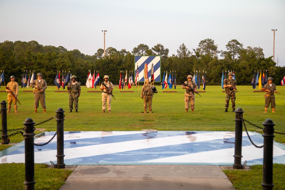 3rd Infantry Division 2023 Marne Hero Days Marne Tattoo Ceremony