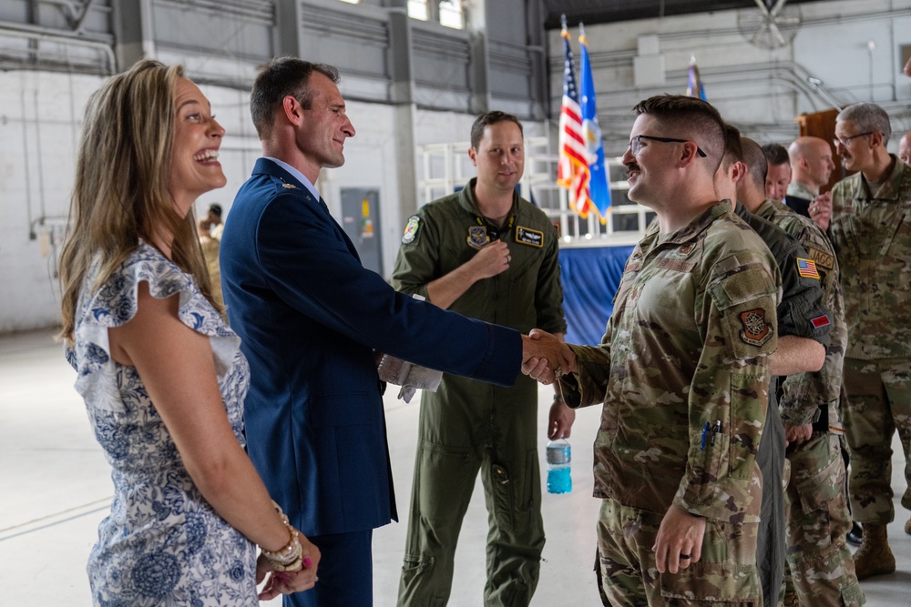 RED Devils welcome new commander