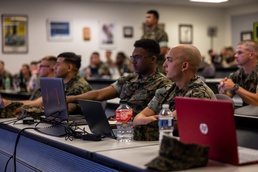 Corporals course 5-23 brings in the first largest group of reserve Marines required training