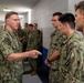 Capt. Craig Mattingly, Commander, Naval Service Training Command (NSTC), visits New Student Indoctrination (NSI) Candidates