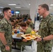 Capt. Craig Mattingly, Commander, Naval Service Training Command (NSTC), visits New Student Indoctrination (NSI) Candidates