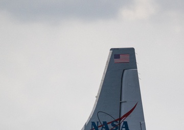 NASA Super Guppy splashes down at MacDill