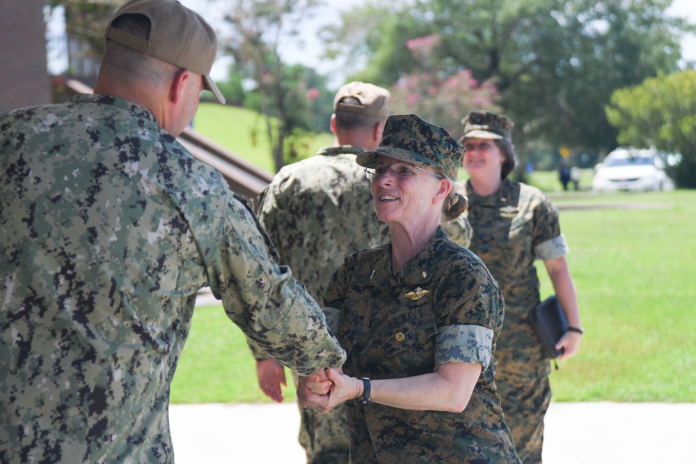 Medical Officer of the Marine Corps visits Naval Medical Center Camp Lejeune