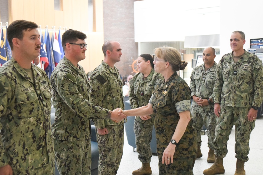 Medical Officer of the Marine Corps visits Naval Medical Center Camp Lejeune