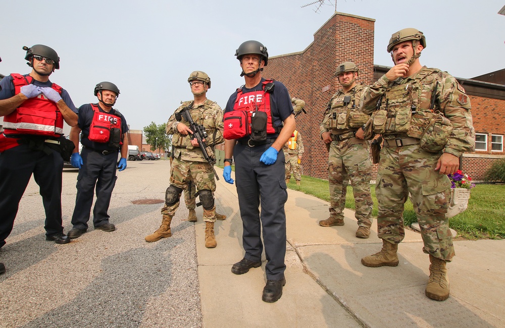Selfridge Air National Guard Base Tests Security Forces in Active Shooter Response Exercise