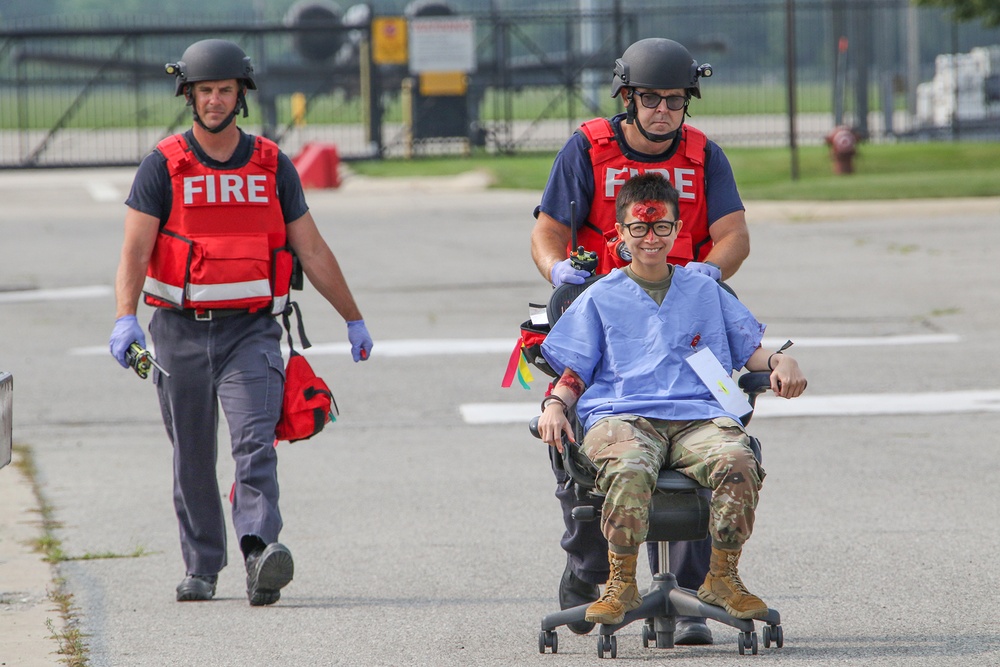 Selfridge Air National Guard Base Tests Security Forces in Active Shooter Response Exercise