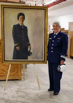First Woman Military Chaplain Reunited with Painted Portrait