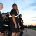 213th Soldiers Conduct Morale PT Session