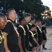 213th Soldiers Conduct Morale PT Session