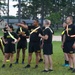 213th Soldiers Conduct Morale PT Session