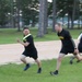 213th Soldiers Conduct Morale PT Session