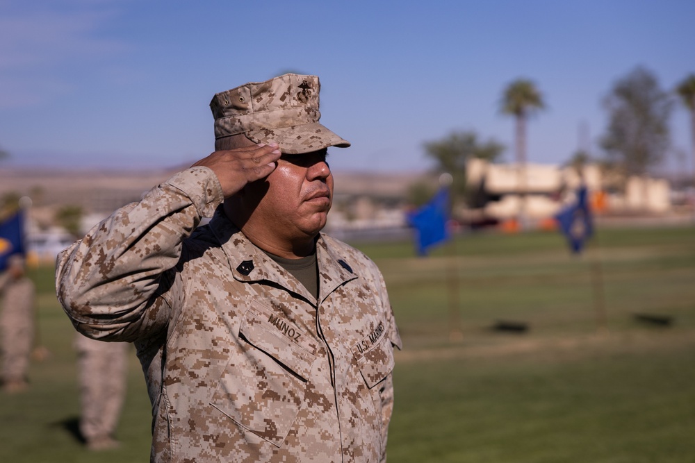 3rd Battalion, 7th Marine Regiment retirement ceremony