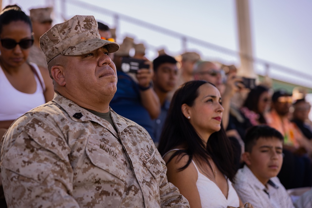 3rd Battalion, 7th Marine Regiment retirement ceremony